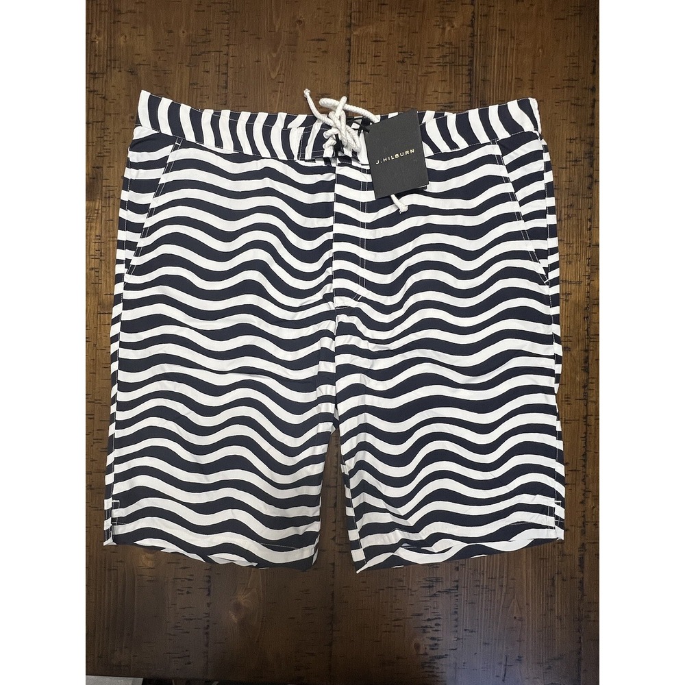 J Hilburn Men's Swim Trunks  Board Shorts Size 39 NWT